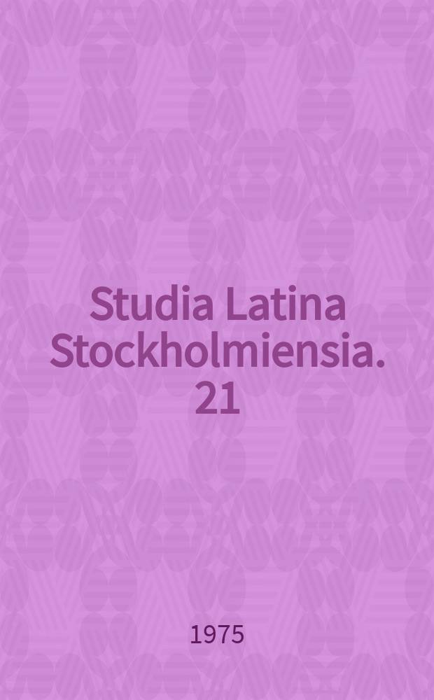 Studia Latina Stockholmiensia. 21 : Tropes du propre de la messe