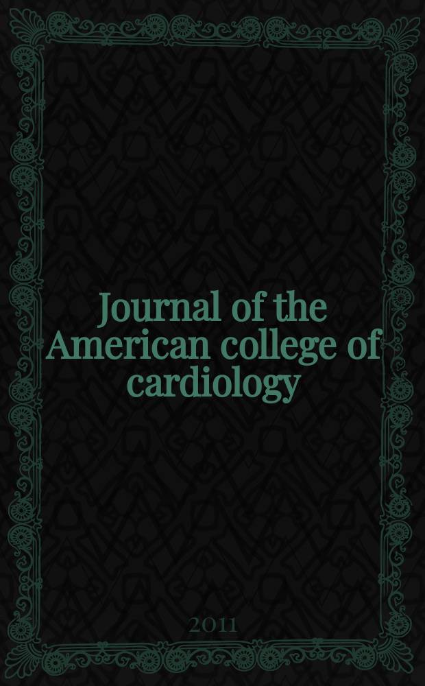 Journal of the American college of cardiology : JACC. Vol. 57, № 21