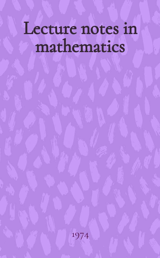 Lecture notes in mathematics : An informal series of special lectures, seminars and reports on mathematical topics : Unipotent algebraic groups