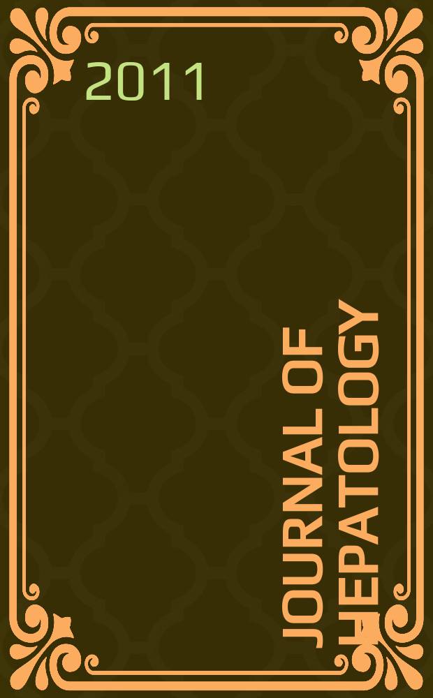 Journal of hepatology : The j. of the Europ. assoc. for the study of the liver. Vol. 55, № 6 = Журнал по гепатологии