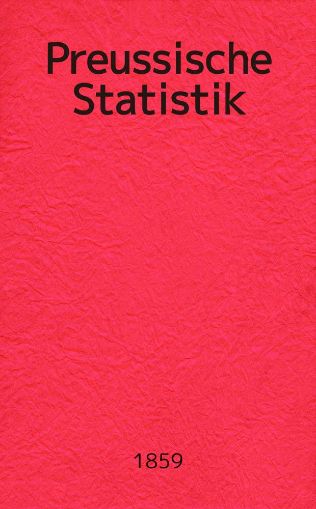 Preussische Statistik