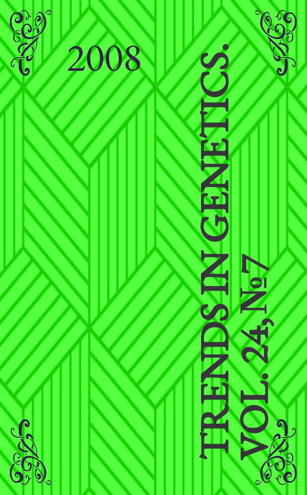 Trends in genetics. Vol. 24, № 7