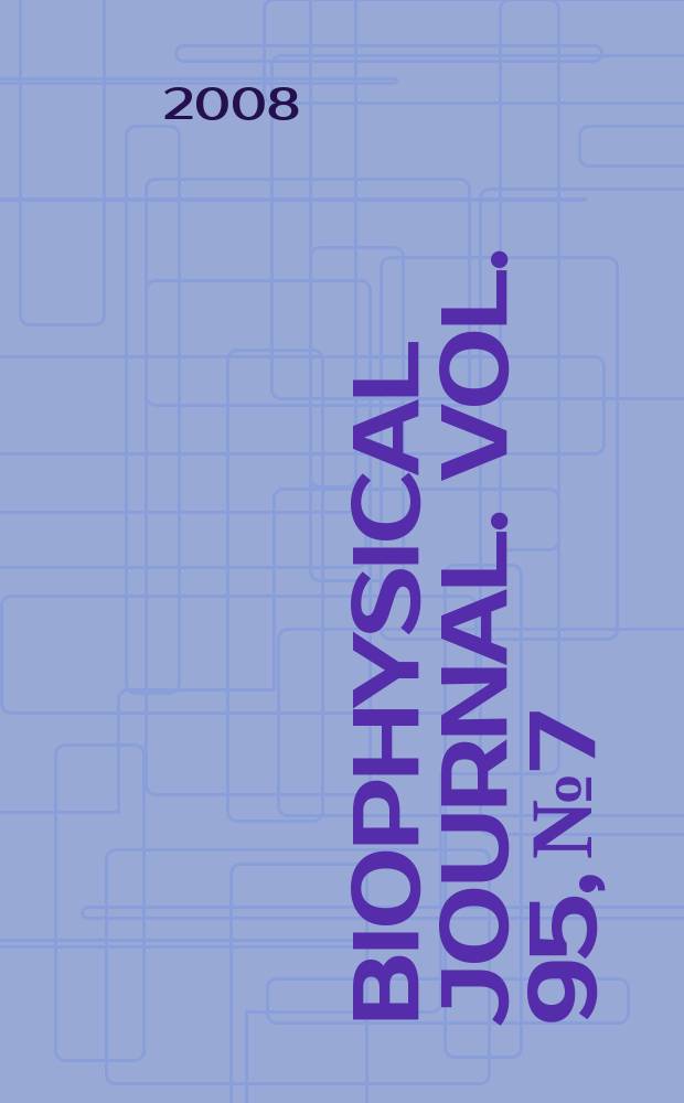 Biophysical journal. Vol. 95, № 7