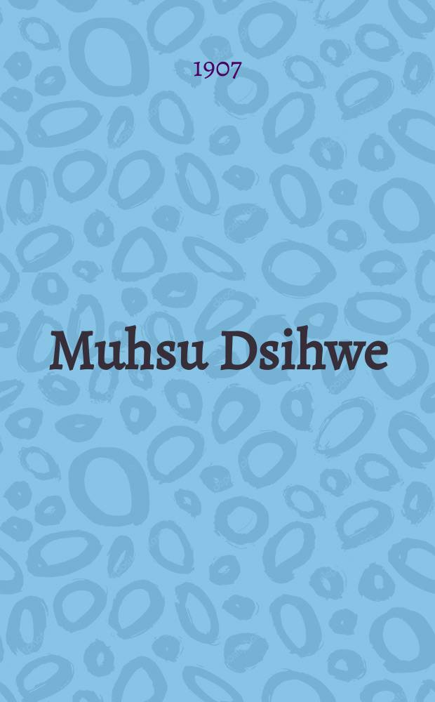 Muhsu Dsihwe