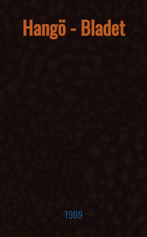 Hangö - Bladet