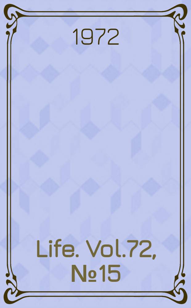 Life. Vol.72, №15