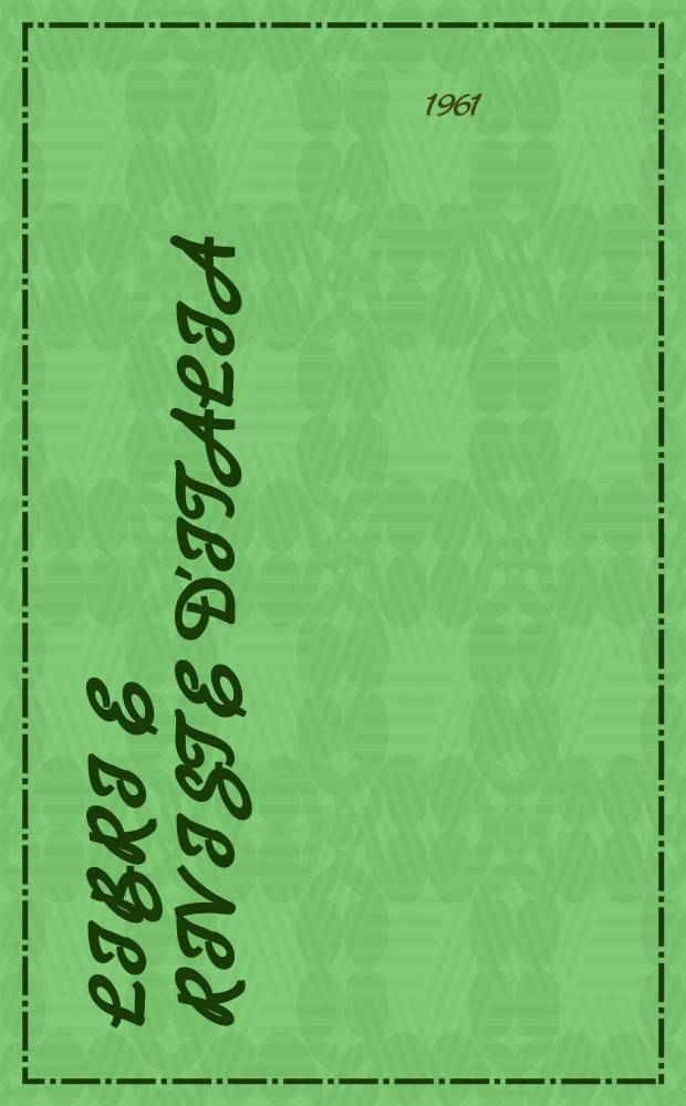 Libri e riviste d'Italia : Rassegna bibliografica mensile. Anno13 1961, №132