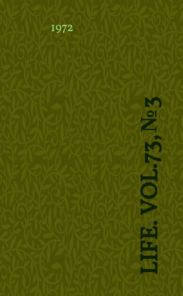 Life. Vol.73, №3