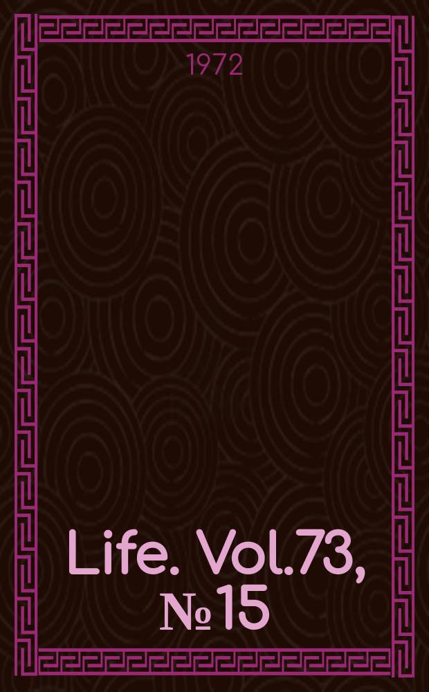 Life. Vol.73, №15