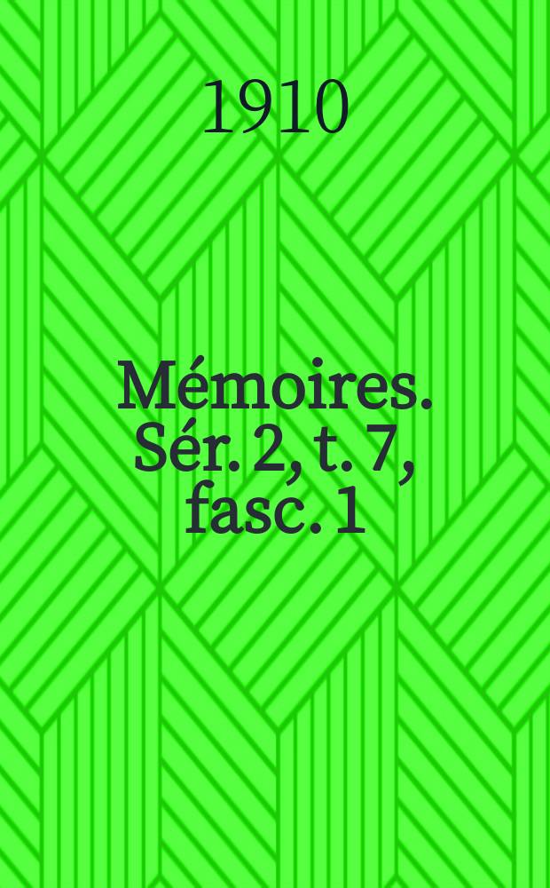 Mémoires. Sér. 2, t. 7, fasc. 1 : Georges Chastellain = Жорж Шатлен