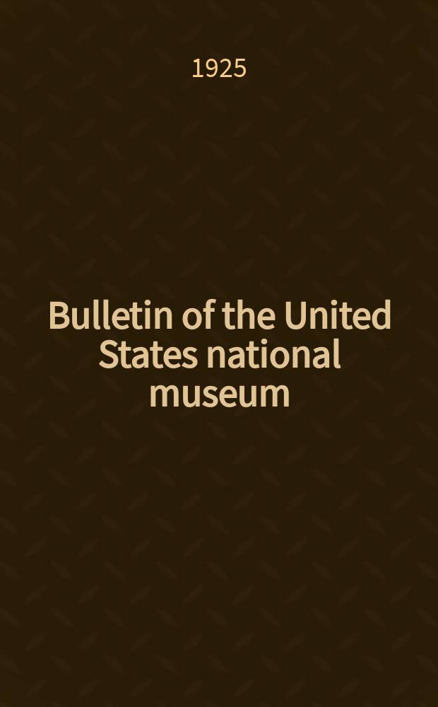 Bulletin of the United States national museum : The spider crabs of America = Паукообразные крабы Америки