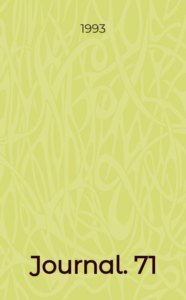 Journal. 71