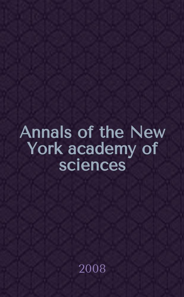 Annals of the New York academy of sciences : Late Lyceum of natural history. Vol. 1131 : The Lymphatic continuum revisted