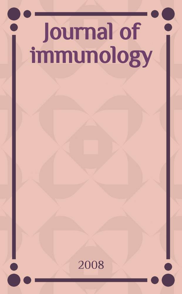Journal of immunology : Publ. monthly by the American association of immunologists. Vol. 180, № 7