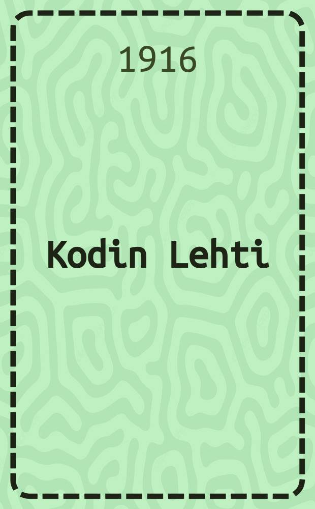 Kodin Lehti
