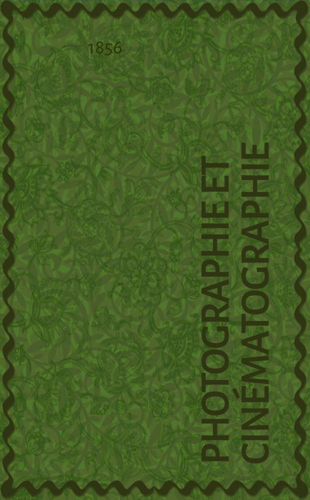 Photographie et cinématographie : Bulletin de la Société française de photographie et de cinématographie. T.2, Janvier