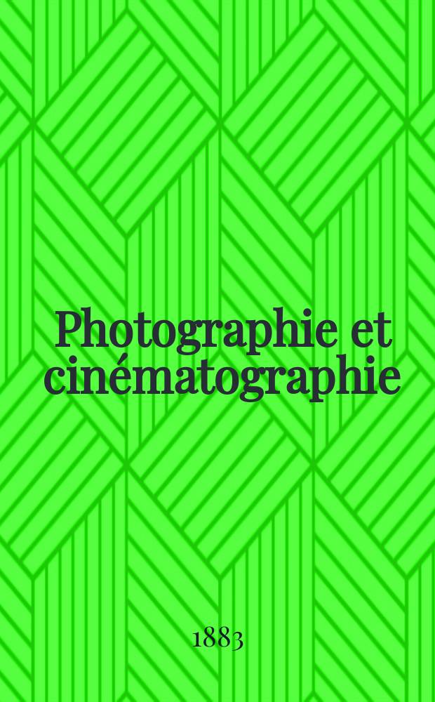 Photographie et cinématographie : Bulletin de la Société française de photographie et de cinématographie. T.29, №5