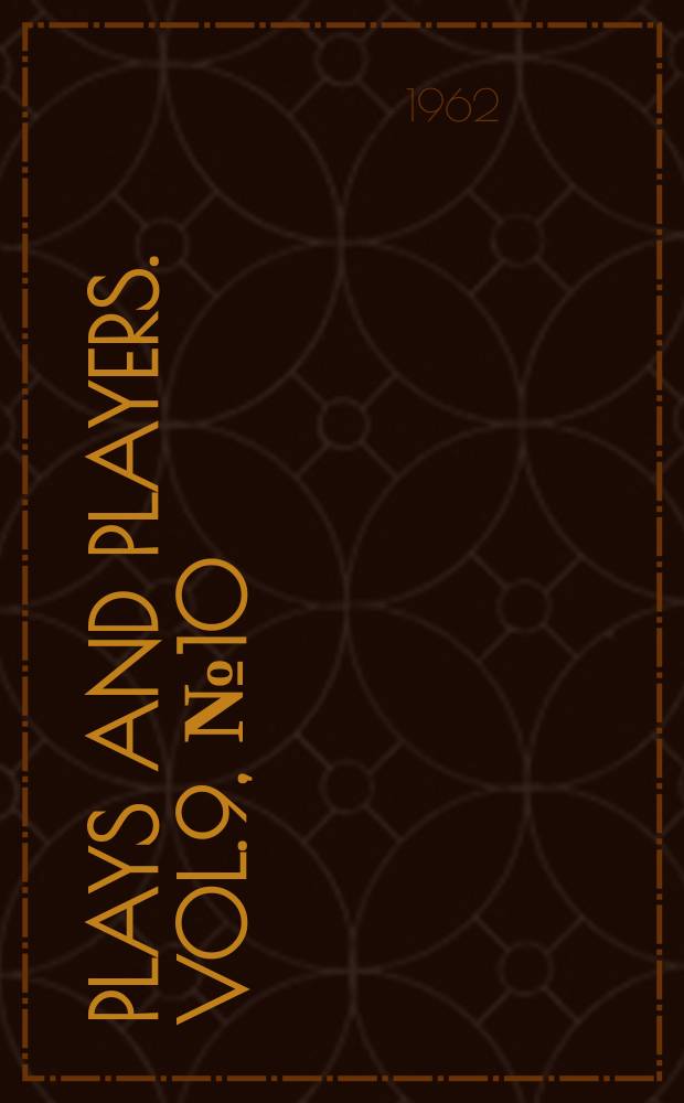 Plays and players. Vol.9, №10