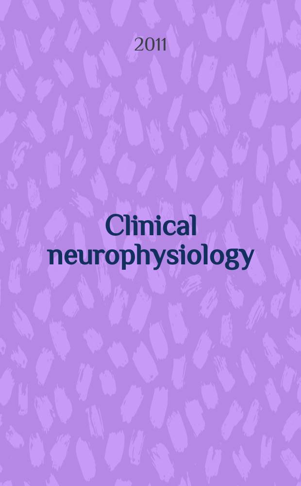 Clinical neurophysiology : Off. j. of the Intern. federation of clinical neurophysiology. Vol. 122, № 12