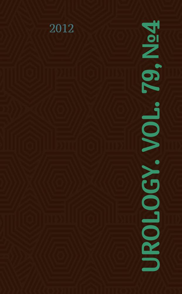 Urology. Vol. 79, № 4