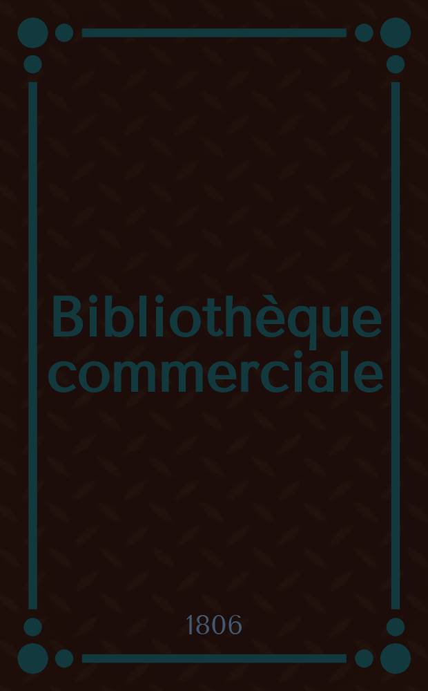 Bibliothèque commerciale