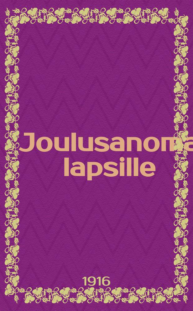 Joulusanoma lapsille