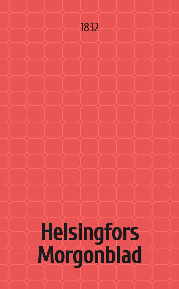 Helsingfors Morgonblad