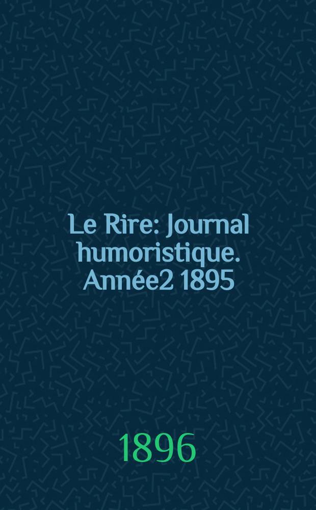 Le Rire : Journal humoristique. Année2 1895/1896, №90