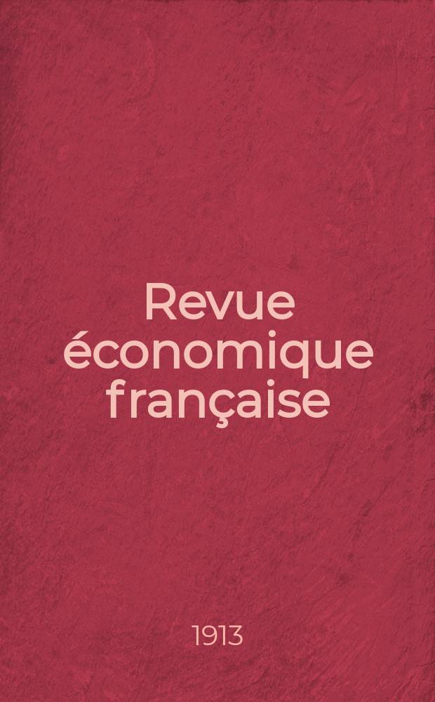 Revue &eacute;conomique fran&ccedil;aise : Publi&eacute;e par la Soci&eacute;t&eacute; de g&eacute;ographie commerciale et d'&eacute;tudes &eacute;conomiques. T.35, №5
