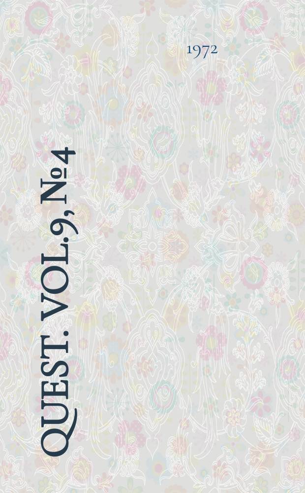 Quest. Vol.9, №4
