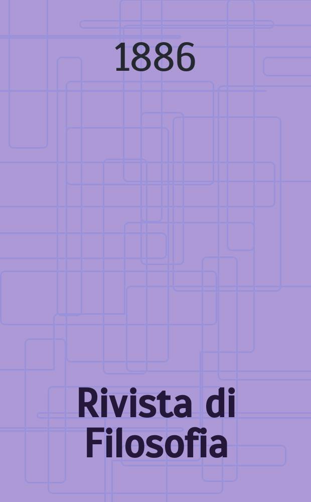 Rivista di Filosofia
