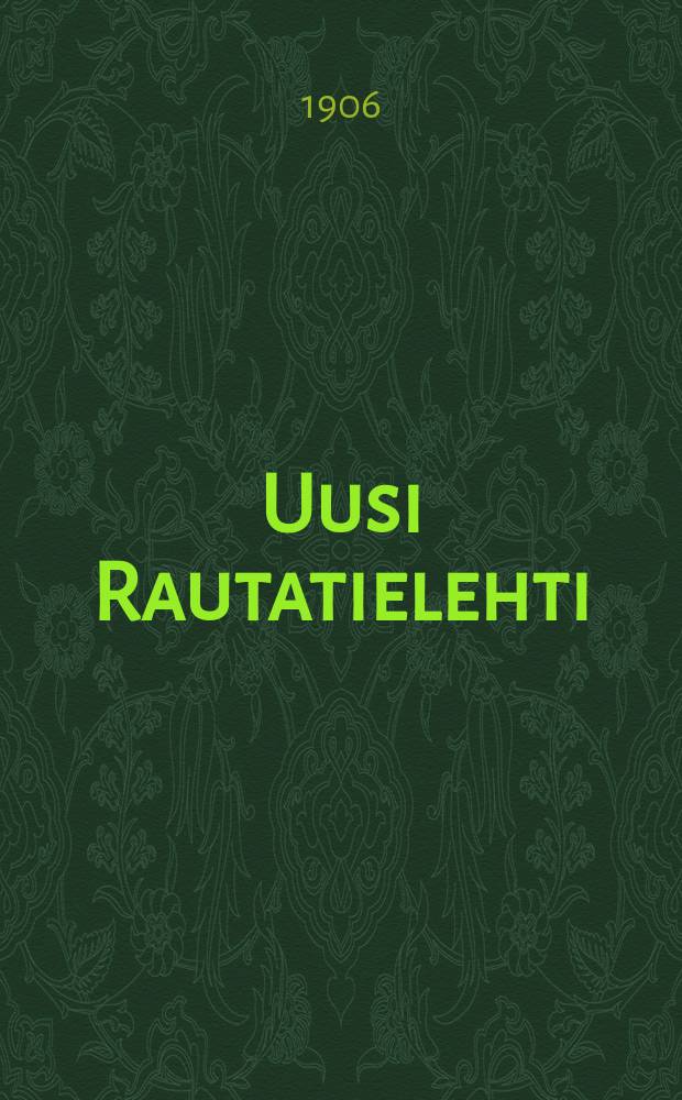 Uusi Rautatielehti