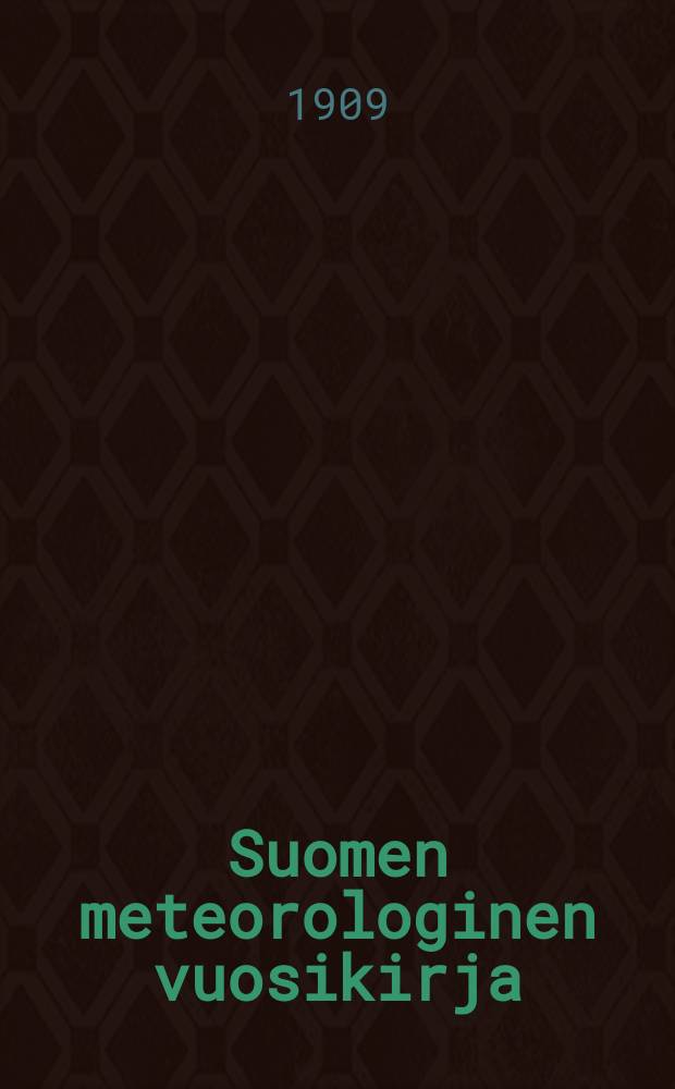 Suomen meteorologinen vuosikirja : Julk. Ilmatieteen laitos. Bd.2, 1902
