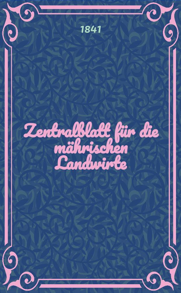 Zentralblatt für die mährischen Landwirte : Organ der k.k. Mährischen Landwirtschaftsgesellschaft. Bd.40 H.2, №22