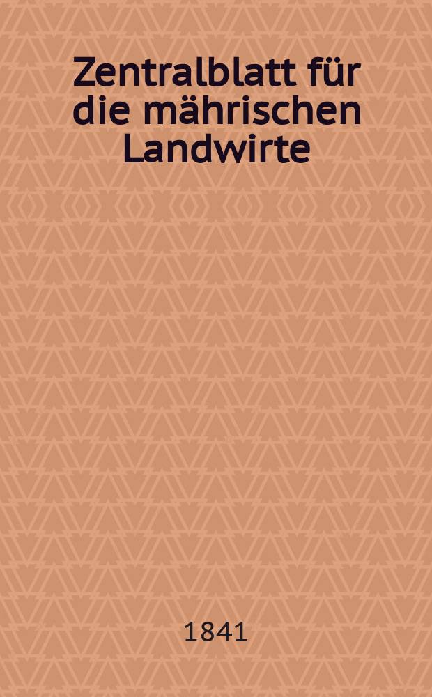 Zentralblatt für die mährischen Landwirte : Organ der k.k. Mährischen Landwirtschaftsgesellschaft. Bd.40 H.2, №23