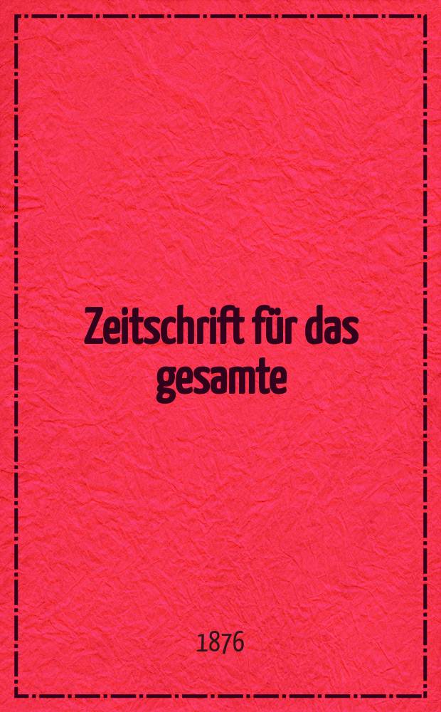 Zeitschrift für das gesamte : Brauwesen (Bayerischer Bierbrauer). Jg.11 1876, №21