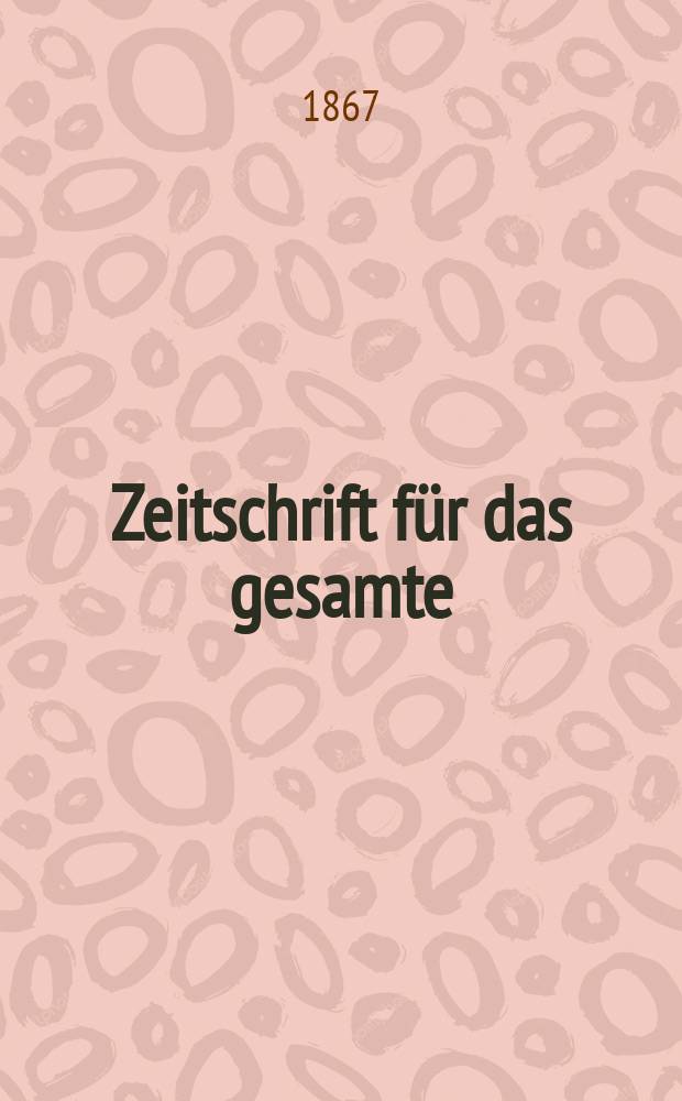 Zeitschrift für das gesamte : Brauwesen (Bayerischer Bierbrauer). Jg.2 1867, №12