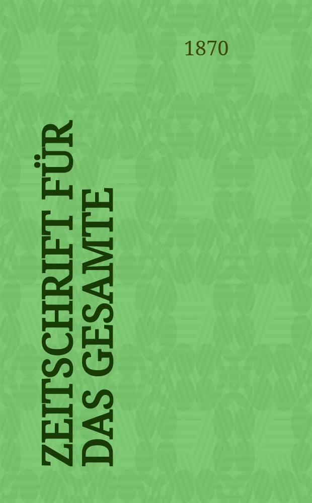 Zeitschrift für das gesamte : Brauwesen (Bayerischer Bierbrauer). Jg.5 1870, №12