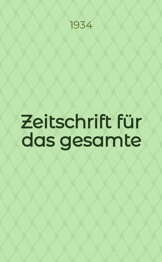 Zeitschrift f&uuml;r das gesamte : Brauwesen (Bayerischer Bierbrauer). Jg.57 1934, №5