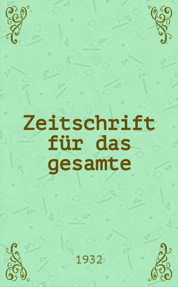 Zeitschrift f&uuml;r das gesamte : Brauwesen (Bayerischer Bierbrauer). Jg.55 1932, №18