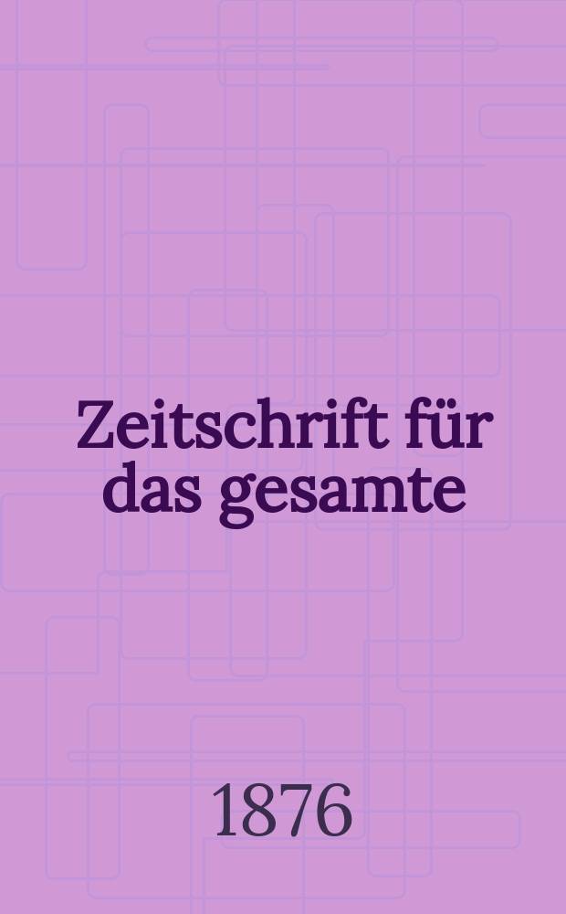 Zeitschrift für das gesamte : Brauwesen (Bayerischer Bierbrauer). Jg.11 1876, №14