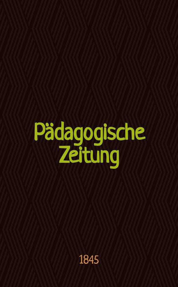 Pädagogische Zeitung