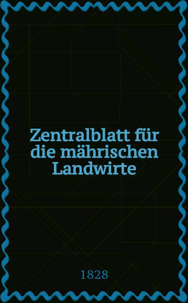 Zentralblatt für die mährischen Landwirte : Organ der k.k. Mährischen Landwirtschaftsgesellschaft. Bd.14 H.2, №20