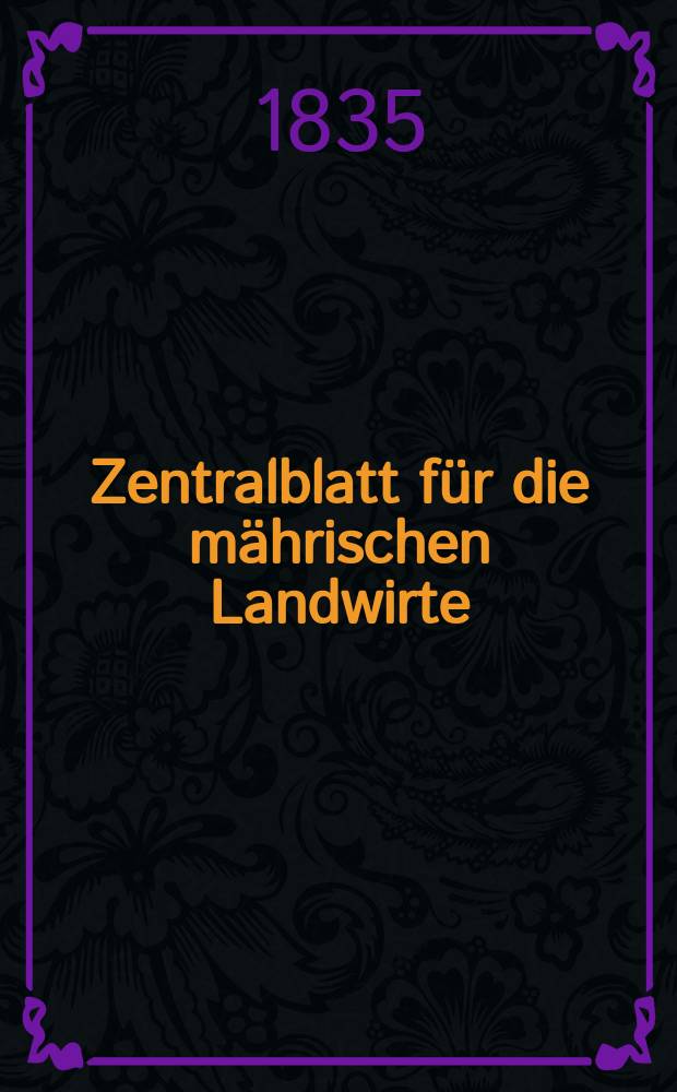 Zentralblatt für die mährischen Landwirte : Organ der k.k. Mährischen Landwirtschaftsgesellschaft. Bd.28 H.2, №14