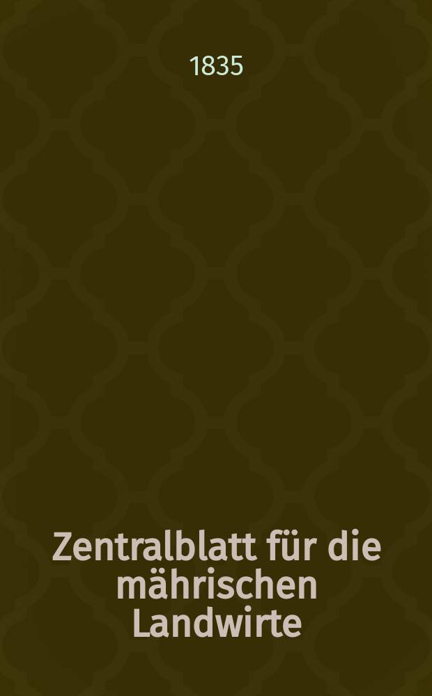 Zentralblatt für die mährischen Landwirte : Organ der k.k. Mährischen Landwirtschaftsgesellschaft. Bd.28 H.2, №24