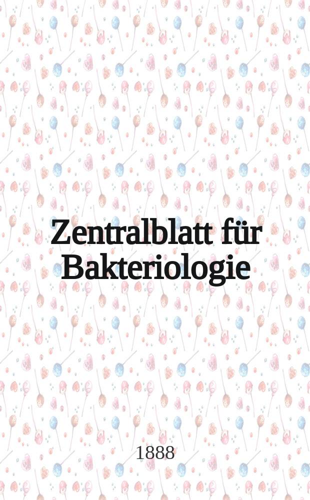 Zentralblatt für Bakteriologie : Med. microbiology, virology, parasitology, infectious diseases. Bd.4, №6