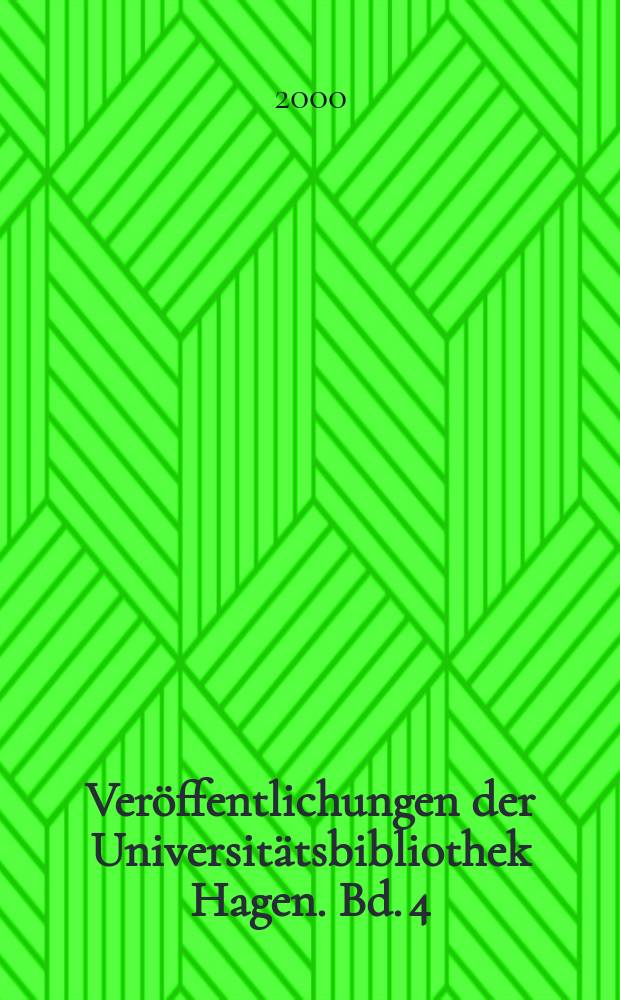 Veröffentlichungen der Universitätsbibliothek Hagen. Bd. 4 : Heine trifft Goethe = Гейне встречает Гете