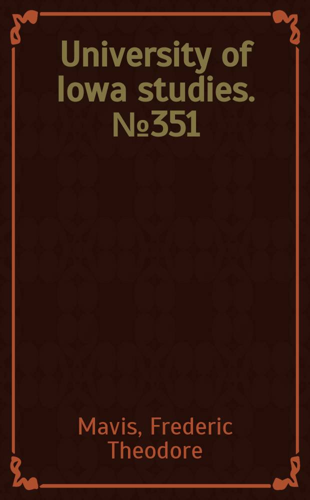University of Iowa studies. № 351 : Hydraulic tests of small diffusers