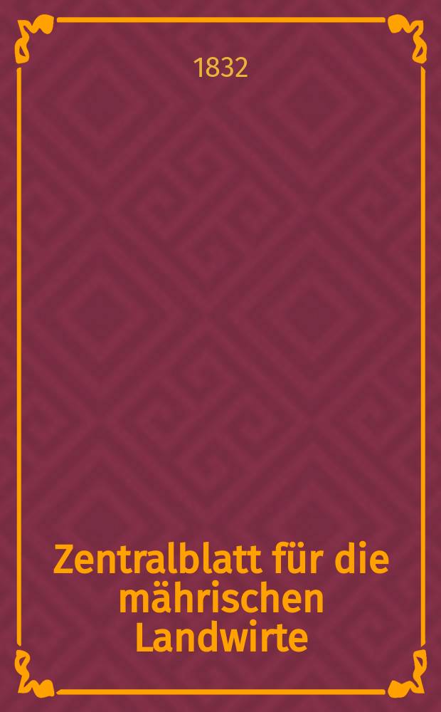 Zentralblatt für die mährischen Landwirte : Organ der k.k. Mährischen Landwirtschaftsgesellschaft. Bd.22 H.2, №14