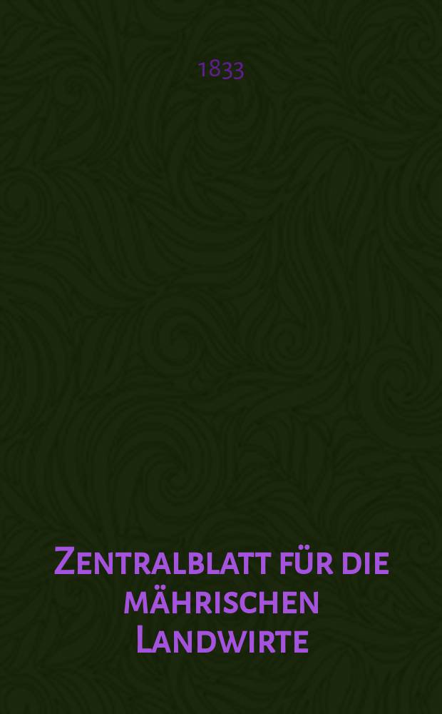 Zentralblatt für die mährischen Landwirte : Organ der k.k. Mährischen Landwirtschaftsgesellschaft. Bd.24 H.2, №18